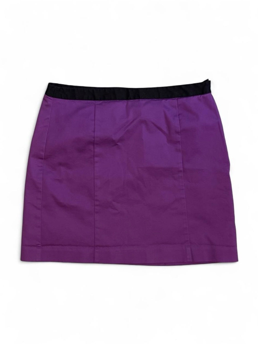 Women’s Worthington Purple Mini Skirt with Zipper Side Closure Size 10